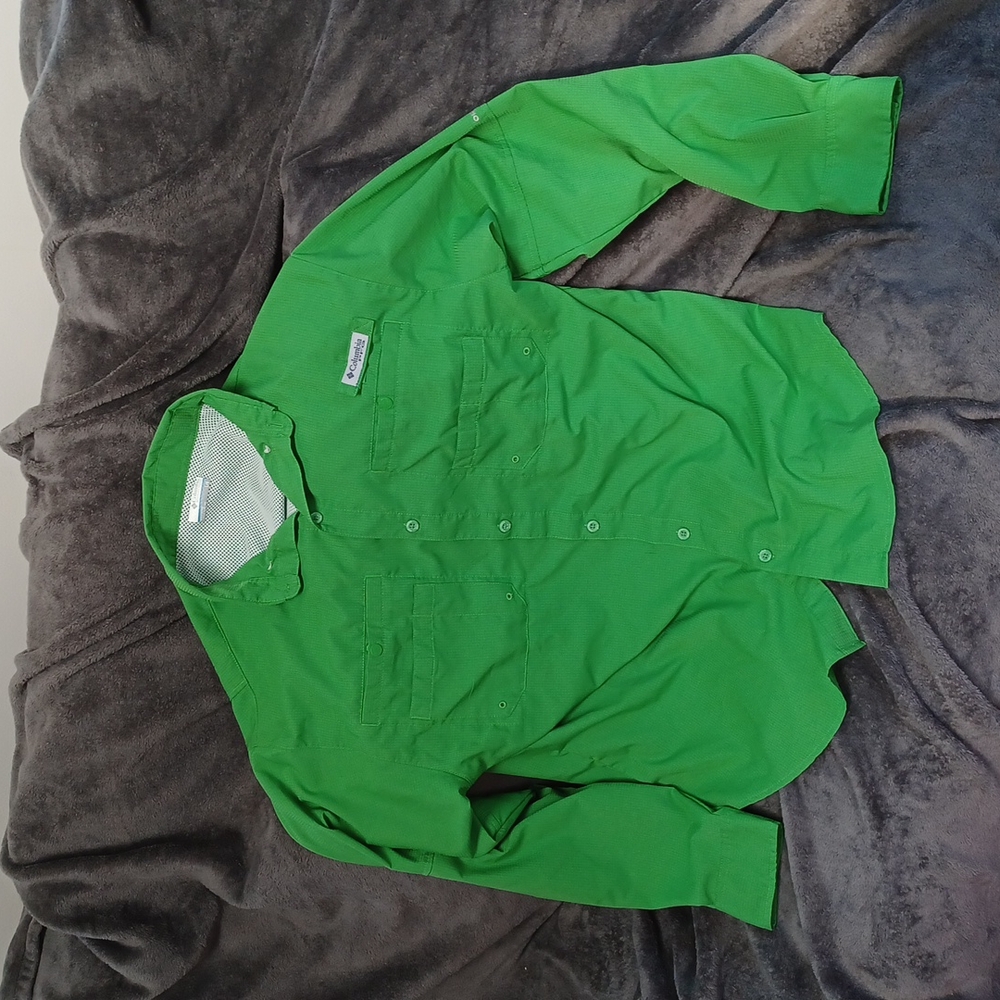 Men's Columbia long sleeve button up
